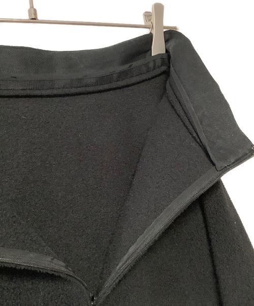 ATON（エイトン）ATON (エイトン) フリースロングスカート ブラック サイズ:01の古着・服飾アイテム