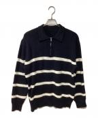 nanostudioナノスタジオ）の古着「厚手ニット」｜ホワイト×ブラック