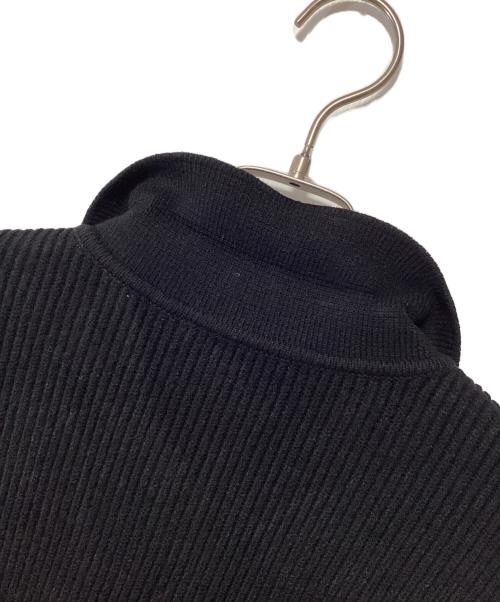 nanostudio（ナノスタジオ）nanostudio (ナノスタジオ) 厚手ニット ホワイト×ブラック サイズ:FREEの古着・服飾アイテム