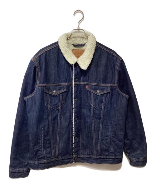 LEVI'S（リーバイス）LEVI'S (リーバイス) 裏ボアデニムジャケット インディゴ サイズ:Lの古着・服飾アイテム