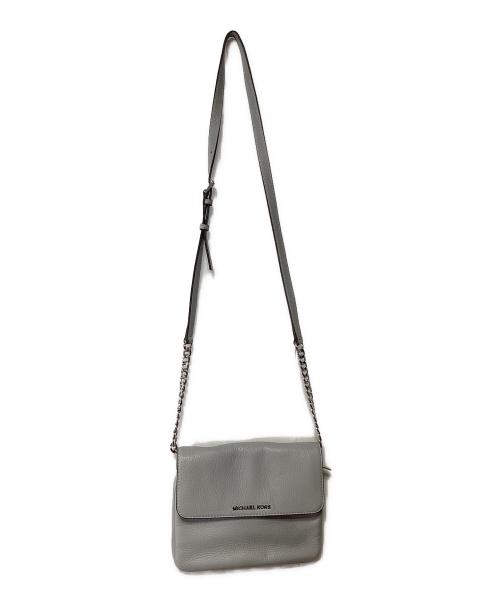 MICHAEL KORS（マイケルコース）MICHAEL KORS (マイケルコース) ショルダーバッグ ライトグレーの古着・服飾アイテム
