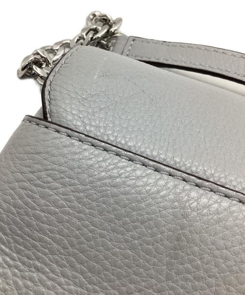 MICHAEL KORS（マイケルコース）MICHAEL KORS (マイケルコース) ショルダーバッグ ライトグレーの古着・服飾アイテム