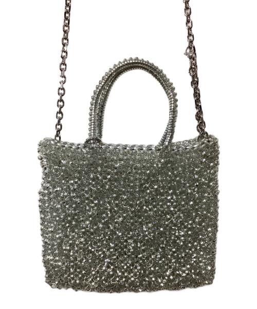 ANTEPRIMA（アンテプリマ）ANTEPRIMA (アンテプリマ) 2WAYバッグ シルバー(カラー)の古着・服飾アイテム