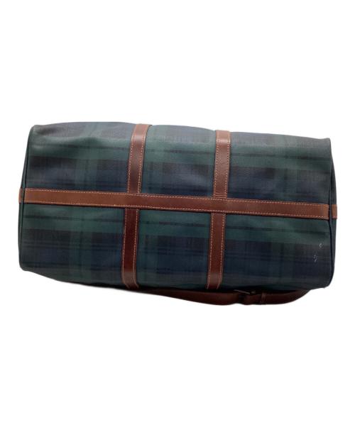 POLO RALPH LAUREN（ポロ・ラルフローレン）POLO RALPH LAUREN (ポロ・ラルフローレン) 2WAYボストンバッグ グリーン×ネイビーの古着・服飾アイテム