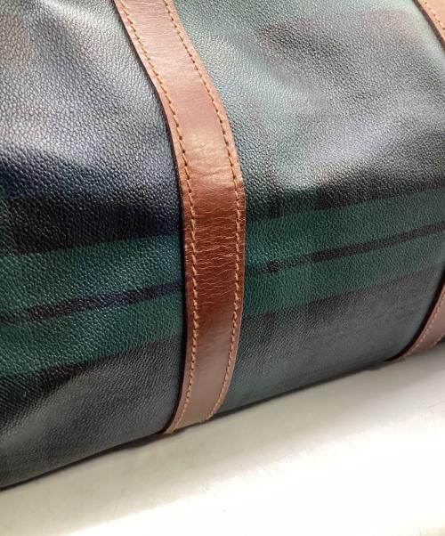 POLO RALPH LAUREN（ポロ・ラルフローレン）POLO RALPH LAUREN (ポロ・ラルフローレン) 2WAYボストンバッグ グリーン×ネイビーの古着・服飾アイテム