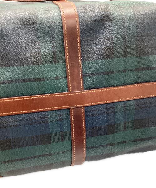 POLO RALPH LAUREN（ポロ・ラルフローレン）POLO RALPH LAUREN (ポロ・ラルフローレン) 2WAYボストンバッグ グリーン×ネイビーの古着・服飾アイテム