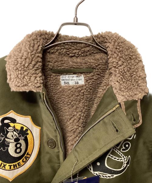 TOYS MCCOY（トイズマッコイ）TOYS MCCOY (トイズマッコイ) N-1デッキジャケット オリーブ サイズ:38 未使用品の古着・服飾アイテム
