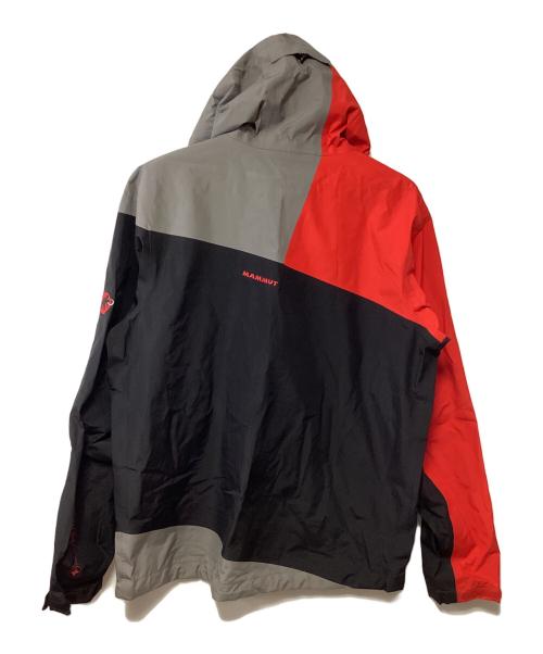 MAMMUT（マムート）MAMMUT (マムート) マウンテンパーカー レッド×ブラック サイズ:XLの古着・服飾アイテム