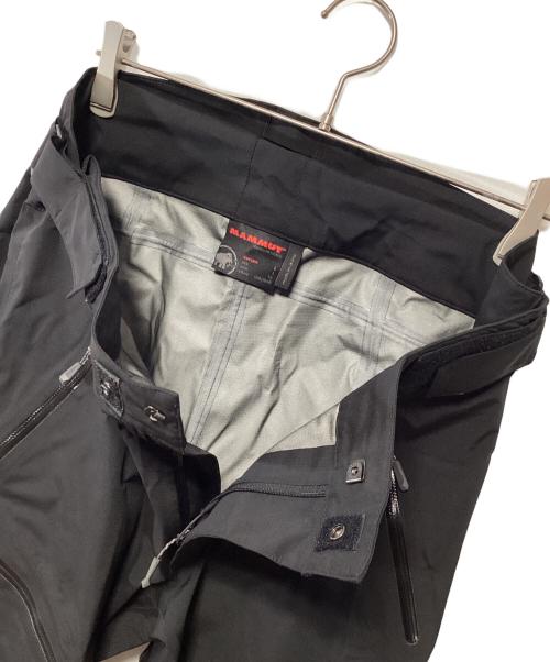 MAMMUT（マムート）MAMMUT (マムート) GORE-TEX Quantum Stretch Pants ブラック サイズ:XLの古着・服飾アイテム