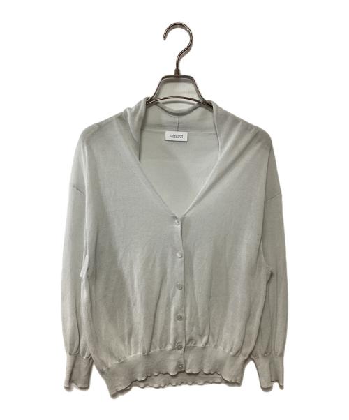 MACKINTOSH PHILOSOPHY（マッキントッシュ フィロソフィー）MACKINTOSH PHILOSOPHY (マッキントッシュ フィロソフィー) ドルマンニットカーディガン ライトグレー サイズ:38の古着・服飾アイテム