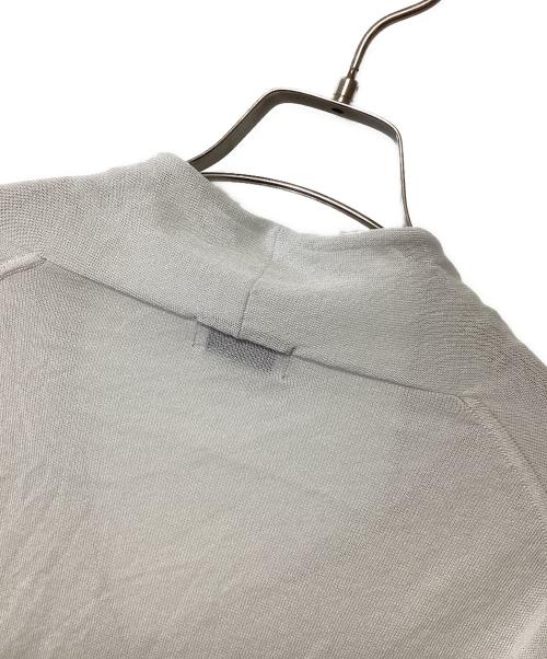 MACKINTOSH PHILOSOPHY（マッキントッシュ フィロソフィー）MACKINTOSH PHILOSOPHY (マッキントッシュ フィロソフィー) ドルマンニットカーディガン ライトグレー サイズ:38の古着・服飾アイテム