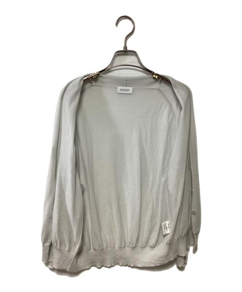 MACKINTOSH PHILOSOPHY（マッキントッシュ フィロソフィー）MACKINTOSH PHILOSOPHY (マッキントッシュ フィロソフィー) ドルマンニットカーディガン ライトグレー サイズ:38の古着・服飾アイテム