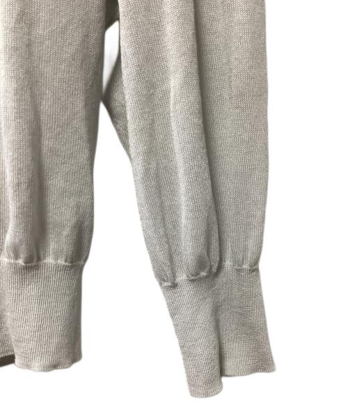 MACKINTOSH PHILOSOPHY（マッキントッシュ フィロソフィー）MACKINTOSH PHILOSOPHY (マッキントッシュ フィロソフィー) ドルマンニットカーディガン ライトグレー サイズ:38の古着・服飾アイテム