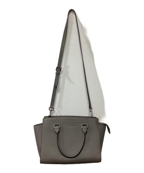 MICHAEL KORS（マイケル・コース）MICHAEL KORS (マイケル・コース) 2WAYバッグ グレーの古着・服飾アイテム