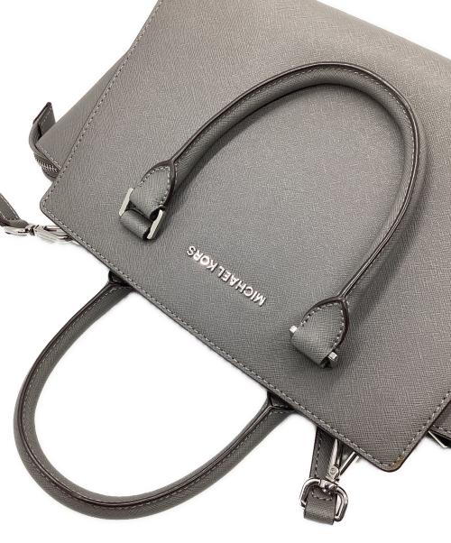 MICHAEL KORS（マイケル・コース）MICHAEL KORS (マイケル・コース) 2WAYバッグ グレーの古着・服飾アイテム