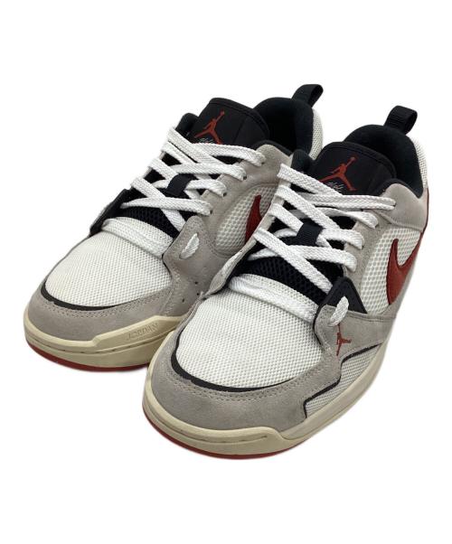 JORDAN（ジョーダン）JORDAN (ジョーダン) スニーカー グレー×ホワイト サイズ:27.5の古着・服飾アイテム