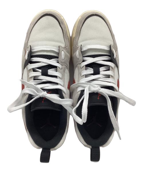 JORDAN（ジョーダン）JORDAN (ジョーダン) スニーカー グレー×ホワイト サイズ:27.5の古着・服飾アイテム