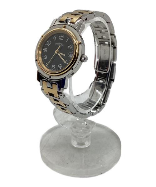 HERMES（エルメス）HERMES (エルメス) 腕時計 ブラックの古着・服飾アイテム