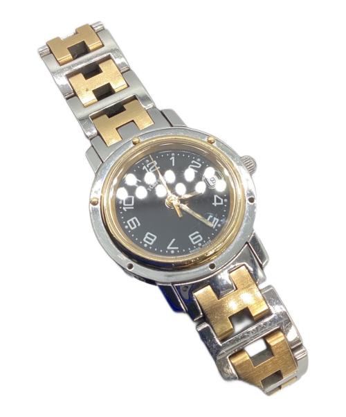 HERMES（エルメス）HERMES (エルメス) 腕時計 ブラックの古着・服飾アイテム