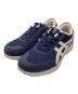 asics（アシックス）の古着「ローカットスニーカー」｜ネイビー