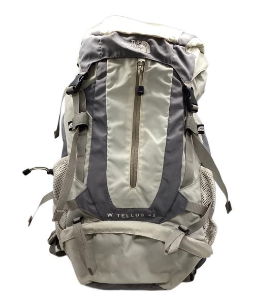 THE NORTH FACE（ザ ノース フェイス）THE NORTH FACE (ザ ノース フェイス) バックパック アイボリー×グレーの古着・服飾アイテム