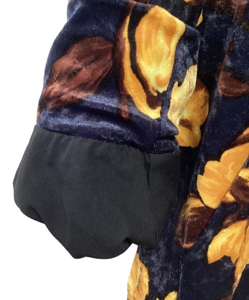 &ellecy（アンドエルシー）&ellecy (アンドエルシー) ジップパーカー ネイビー×イエロー サイズ:Mの古着・服飾アイテム