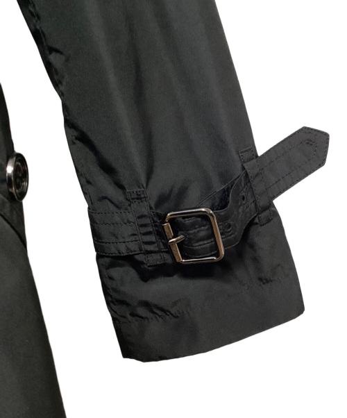 BURBERRY LONDON（バーバリーロンドン）BURBERRY LONDON (バーバリーロンドン) フーデッドトレンチコート ブラック サイズ:38の古着・服飾アイテム