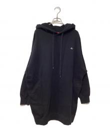 Vivienne Westwood RED LABEL（ヴィヴィアンウエストウッドレッドレーベル）の古着「パーカーワンピース」｜ブラック