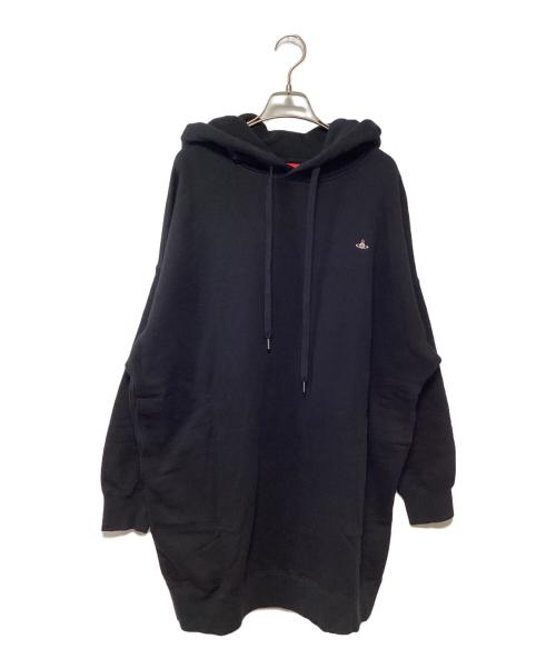 Vivienne Westwood RED LABEL（ヴィヴィアンウエストウッドレッドレーベル）Vivienne Westwood RED LABEL (ヴィヴィアンウエストウッドレッドレーベル) パーカーワンピース ブラック サイズ:00の古着・服飾アイテム