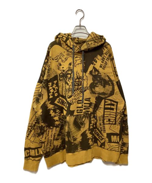 Vivienne Westwood ANGLOMANIA（ヴィヴィアンウエストウッドアングロマニア）Vivienne Westwood ANGLOMANIA (ヴィヴィアンウエストウッドアングロマニア) パーカー イエロー×ブラウン サイズ:38の古着・服飾アイテム