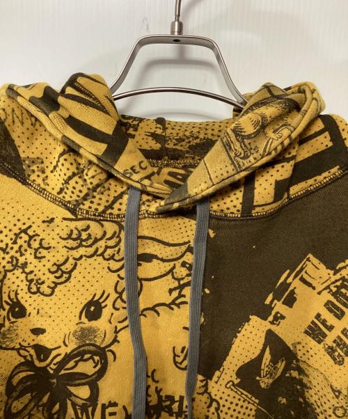 Vivienne Westwood ANGLOMANIA（ヴィヴィアンウエストウッドアングロマニア）Vivienne Westwood ANGLOMANIA (ヴィヴィアンウエストウッドアングロマニア) パーカー イエロー×ブラウン サイズ:38の古着・服飾アイテム