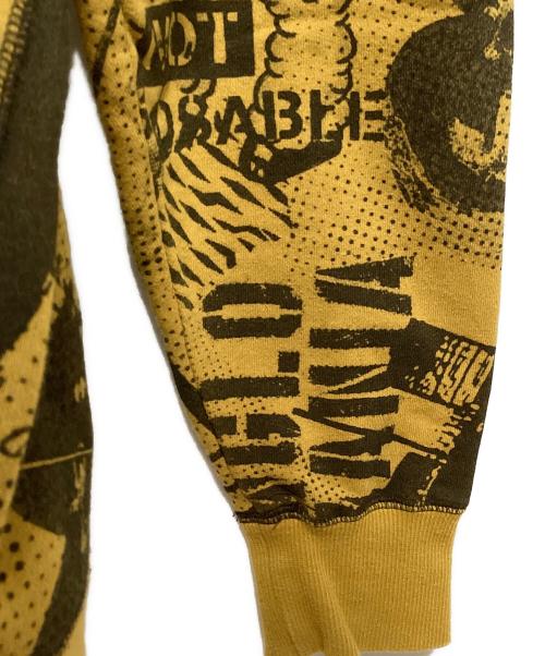 Vivienne Westwood ANGLOMANIA（ヴィヴィアンウエストウッドアングロマニア）Vivienne Westwood ANGLOMANIA (ヴィヴィアンウエストウッドアングロマニア) パーカー イエロー×ブラウン サイズ:38の古着・服飾アイテム