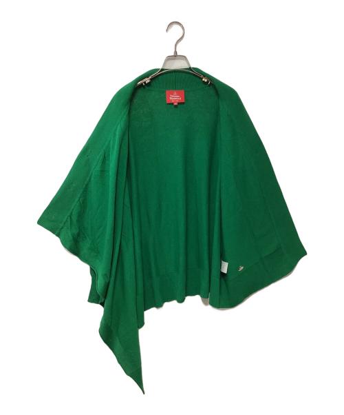 Vivienne Westwood RED LABEL（ヴィヴィアンウエストウッドレッドレーベル）Vivienne Westwood RED LABEL (ヴィヴィアンウエストウッドレッドレーベル) 薄手カーディガン グリーン サイズ:00の古着・服飾アイテム