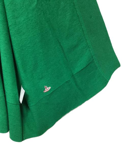 Vivienne Westwood RED LABEL（ヴィヴィアンウエストウッドレッドレーベル）Vivienne Westwood RED LABEL (ヴィヴィアンウエストウッドレッドレーベル) 薄手カーディガン グリーン サイズ:00の古着・服飾アイテム