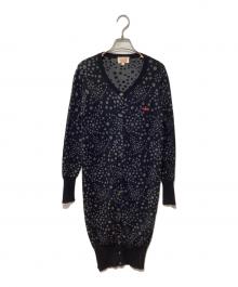 Vivienne Westwood RED LABEL CHOICE（ヴィヴィアンウエストウッドレッドレーベル チョイス）の古着「ロングカーディガン」｜ブラック