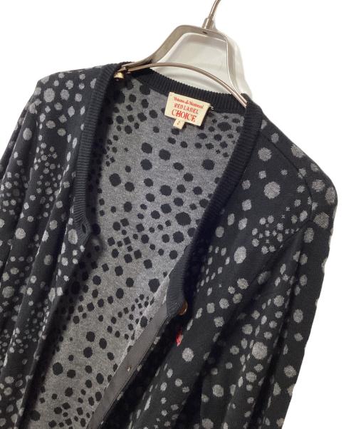 Vivienne Westwood RED LABEL CHOICE（ヴィヴィアンウエストウッドレッドレーベル チョイス）Vivienne Westwood RED LABEL CHOICE (ヴィヴィアンウエストウッドレッドレーベル チョイス) ロングカーディガン ブラック サイズ:2の古着・服飾アイテム