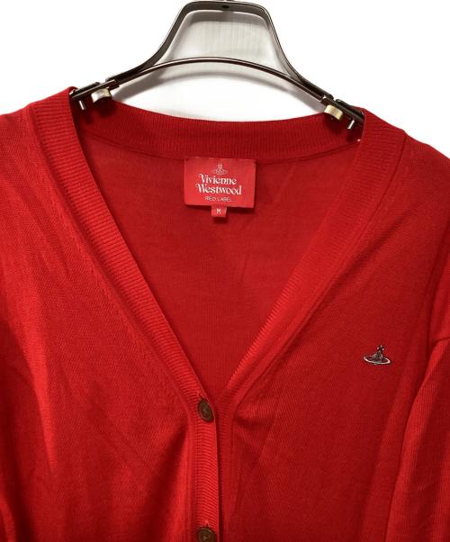 Vivienne Westwood RED LABEL（ヴィヴィアンウエストウッドレッドレーベル）Vivienne Westwood RED LABEL (ヴィヴィアンウエストウッドレッドレーベル) ロングカーディガン レッド サイズ:Mの古着・服飾アイテム