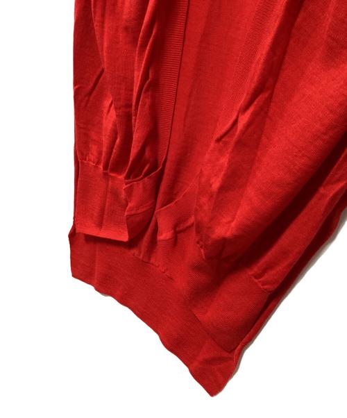 Vivienne Westwood RED LABEL（ヴィヴィアンウエストウッドレッドレーベル）Vivienne Westwood RED LABEL (ヴィヴィアンウエストウッドレッドレーベル) ロングカーディガン レッド サイズ:Mの古着・服飾アイテム