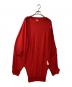 中古・古着 Vivienne Westwood RED LABEL (ヴィヴィアンウエストウッドレッドレーベル) ロングカーディガン レッド サイズ:M：6000円