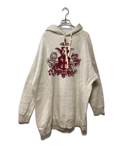 Vivienne Westwood RED LABEL（ヴィヴィアンウエストウッドレッドレーベル）Vivienne Westwood RED LABEL (ヴィヴィアンウエストウッドレッドレーベル) パーカーワンピース ベージュ サイズ:0/Sの古着・服飾アイテム