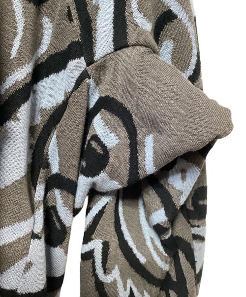 Vivienne Westwood RED LABEL（ヴィヴィアンウエストウッドレッドレーベル）Vivienne Westwood RED LABEL (ヴィヴィアンウエストウッドレッドレーベル) ニットカーディガン グレー×スカイブルー サイズ:2 未使用品の古着・服飾アイテム