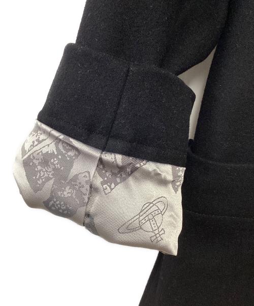 Vivienne Westwood man（ヴィヴィアン ウェストウッド マン）Vivienne Westwood man (ヴィヴィアン ウェストウッド マン) フード付きコート ブラック サイズ:44の古着・服飾アイテム