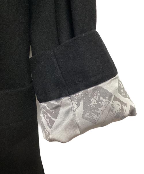 Vivienne Westwood man（ヴィヴィアン ウェストウッド マン）Vivienne Westwood man (ヴィヴィアン ウェストウッド マン) フード付きコート ブラック サイズ:44の古着・服飾アイテム