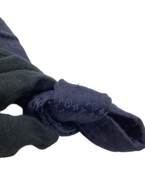 LOUIS VUITTON（ルイ ヴィトン）LOUIS VUITTON (ルイ ヴィトン) シルクネクタイ ネイビー サイズ:記載なしの古着・服飾アイテム