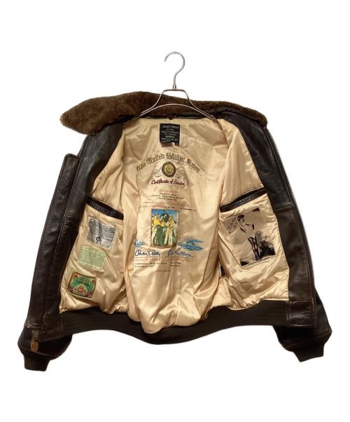 AVIREX（アヴィレックス）AVIREX (アヴィレックス) G-1タイプフライトジャケット ブラウン サイズ:Mの古着・服飾アイテム