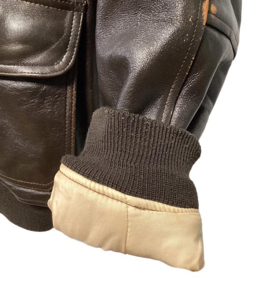 AVIREX（アヴィレックス）AVIREX (アヴィレックス) G-1タイプフライトジャケット ブラウン サイズ:Mの古着・服飾アイテム