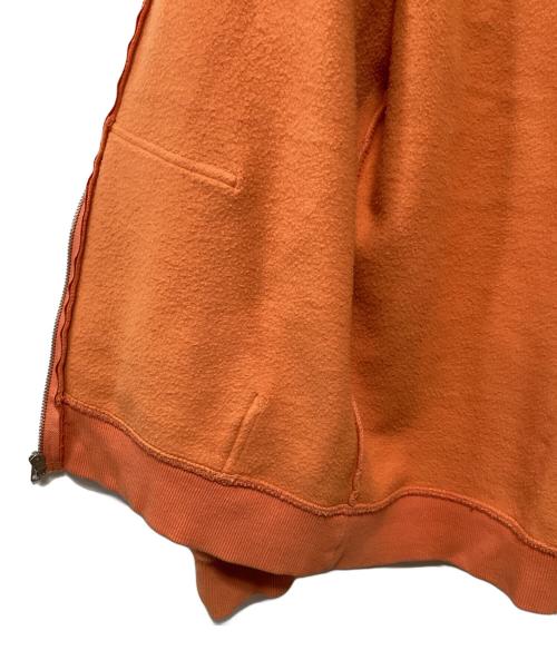 stussy（ステューシー）stussy (ステューシー) ジップパーカー オレンジ サイズ:Mの古着・服飾アイテム