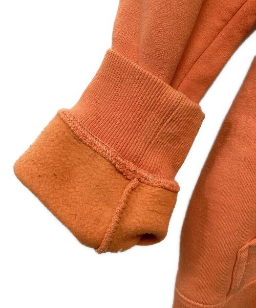 stussy（ステューシー）stussy (ステューシー) ジップパーカー オレンジ サイズ:Mの古着・服飾アイテム