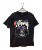 stussyステューシー）の古着「Tシャツ」｜ブラック