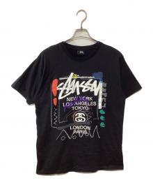 stussy（ステューシー）の古着「Tシャツ」｜ブラック